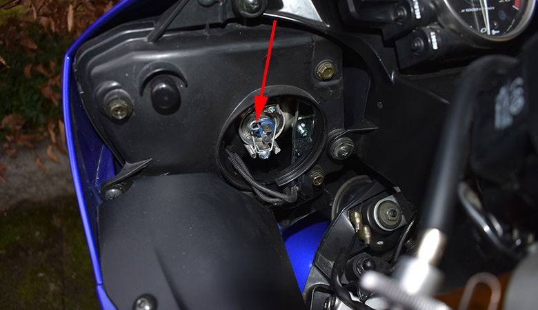 Yamaha R6 RJ11 RJ15 Lampenhalterung