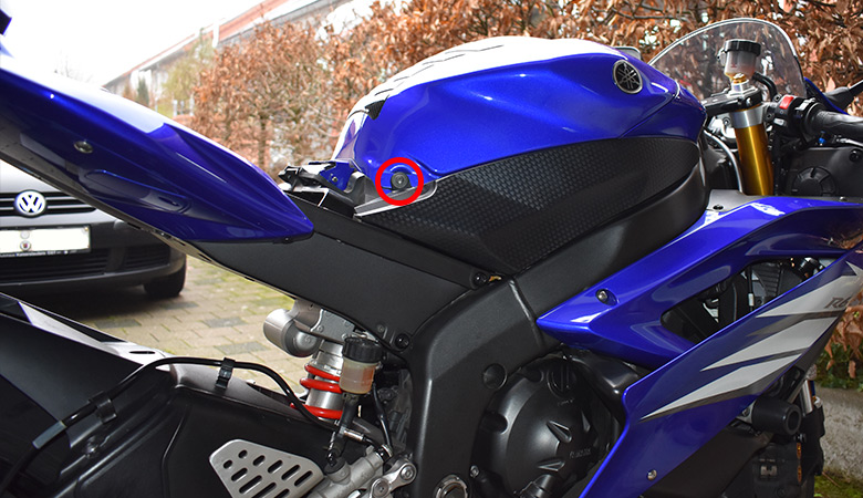 Yamaha R6 RJ11 RJ15 Tankverkleidung