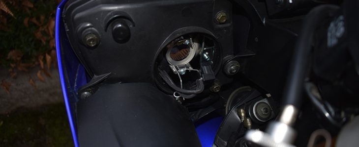 Leuchtmittel wechseln – Yamaha R6 RJ11 RJ15