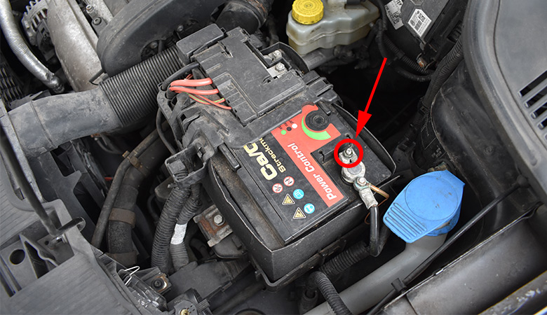 Wie Volkswagen Polo 5 1.2 TSI Batterie wechseln?
