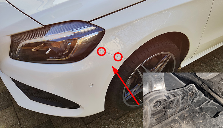 Stossstange Stossfanger Vorne Demontieren Mercedes A Klasse W176 Wartungsanleitung Online