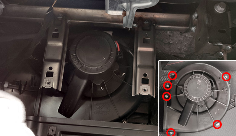 Geblase Motor Ausbauen Tauschen Innenraum Seat Ibiza 6j 6p Wartungsanleitung Online