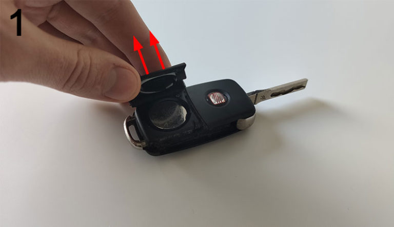 Seat Leon Schlussel Anlernen Nach Batteriewechsel Schlüssel Batterie wechseln Anleitung – VW Seat Skoda Audi