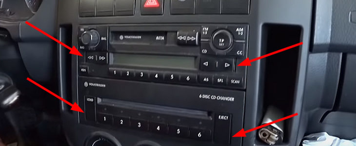 Radio ausbauen / wechseln – VW Polo IV 9N